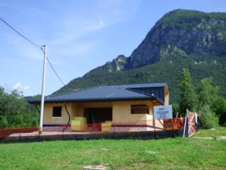 casa prefabbricata in legno Comune di Tolmezzo - realizzata dalla BDM LEGNAMI 